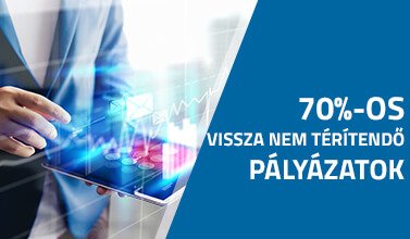 Már csak pár nap és indulnak a GINOP-1.2.8-20 és a VEKOP-1.2.6-20 70%-os vissza nem térítendő pályázatok, a keret véges, ne maradjon le!