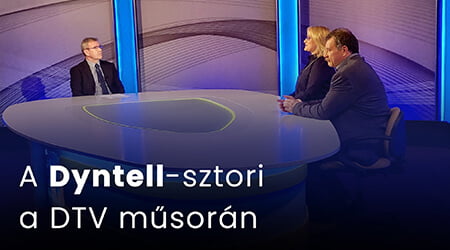 A Debrecen TV Esti Közelkép című műsorában Medveczki Marianna és Salga Péter mesélhetett a Dyntell történetéről, a digitalizáció kihívásairól és az Országos Mentőszolgálattal való közös munka tanulságairól, meglepő tapasztalatiról Pocsai Istvánnak és a DTV nézőknek. Az interjú teljes egészében megtekinthető (10:45-től).